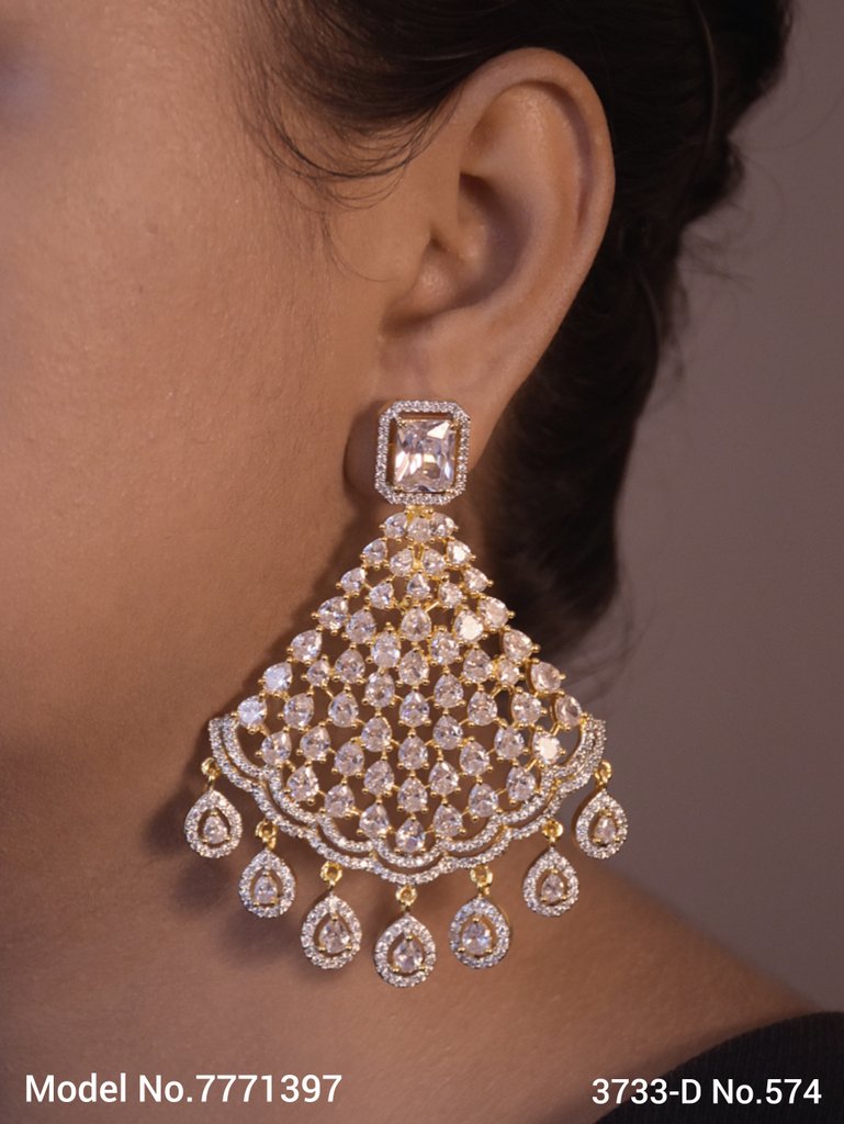 Fashion Cz Earrings in wholesale Price