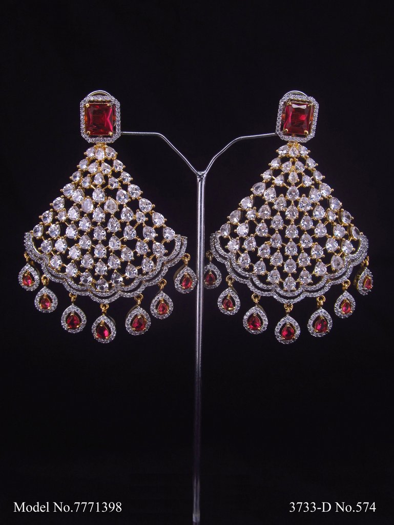 Cz Earring in wholesale price