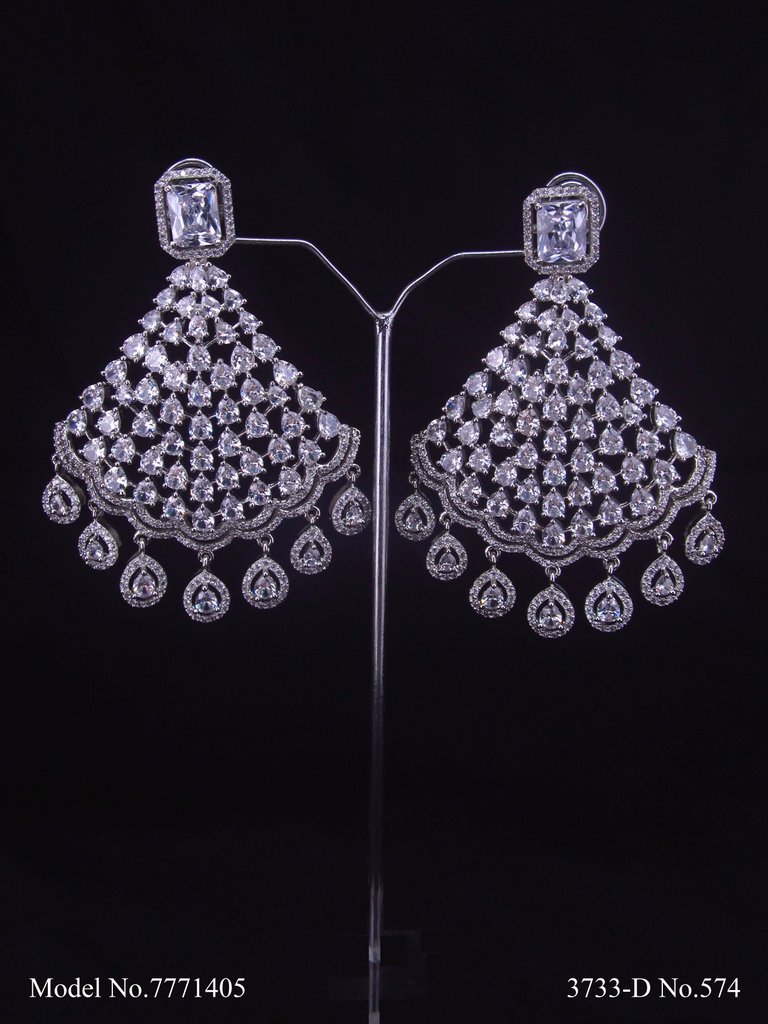 Real Zircon | Fashion AD Earrings