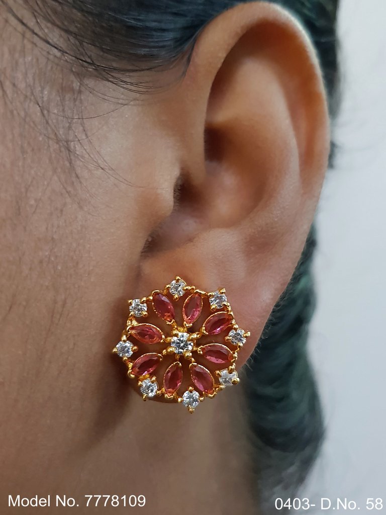 Indian Cz Earring preferred by Bollywood stars