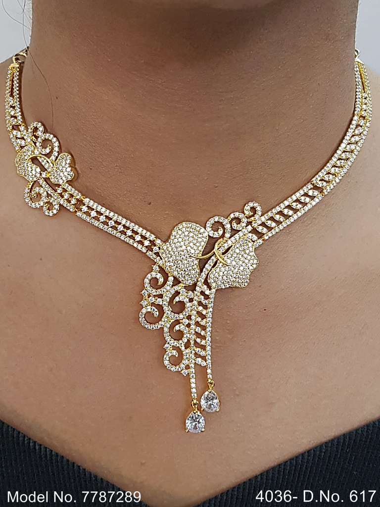 Gift Necklace Set in CZ