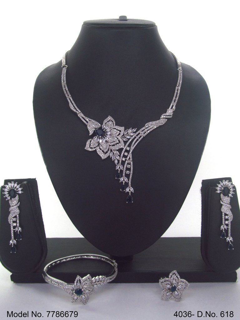 Traditional Cz Jewelry Sets