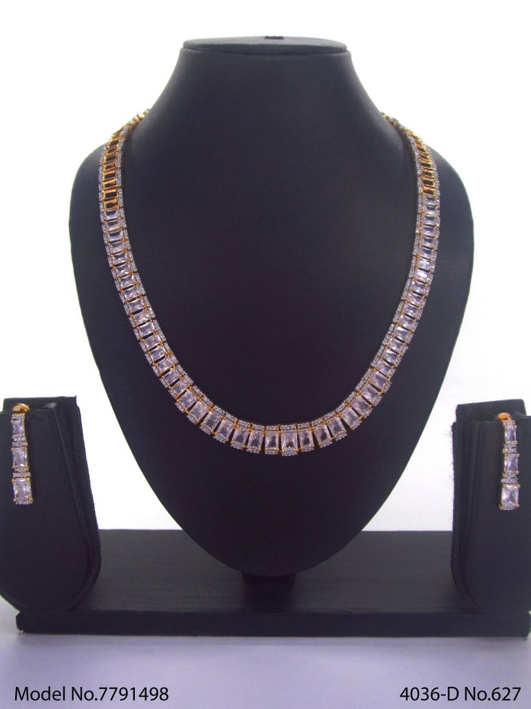 Imitation Diamond Cz Jewelry Set