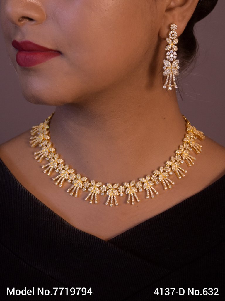 Made in India | Cz Necklace Set