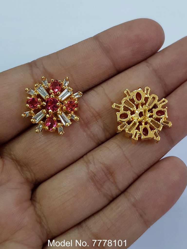 Popular Indian Handmade cz stud| top Earrings