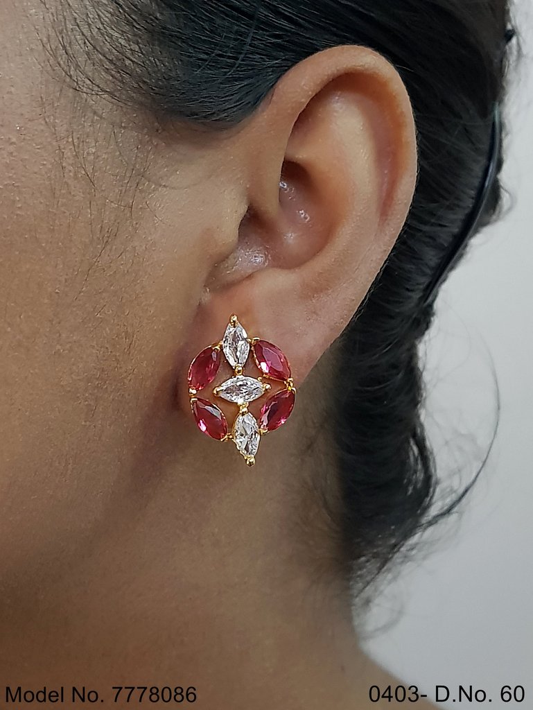 Princess Zircon Earrings