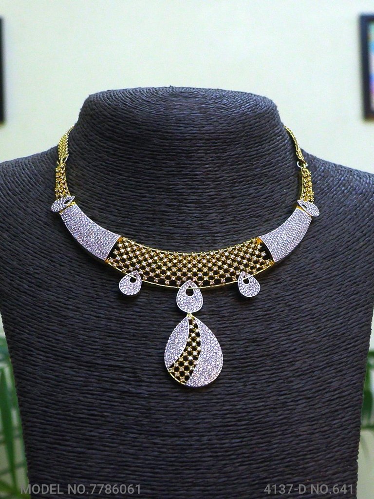 Original Cz Traditional Necklace