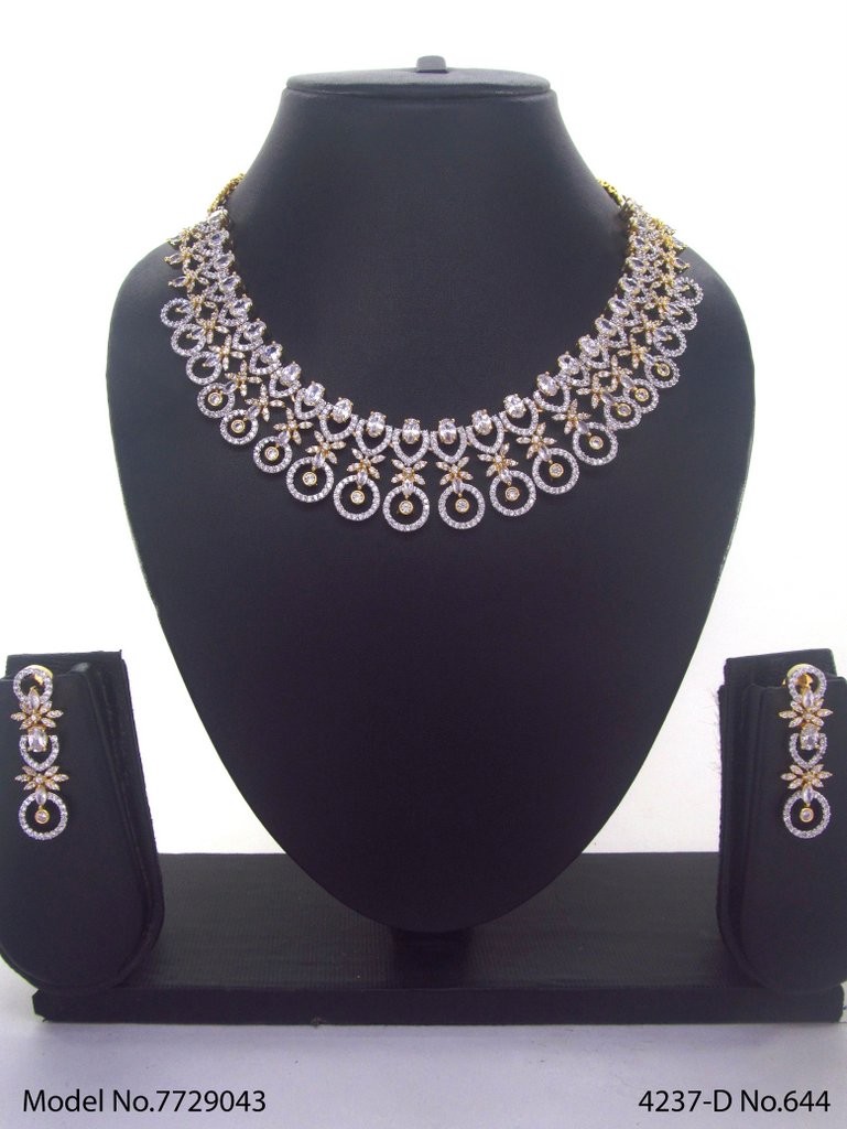 Artificial Diamond Cz Jewelry Set