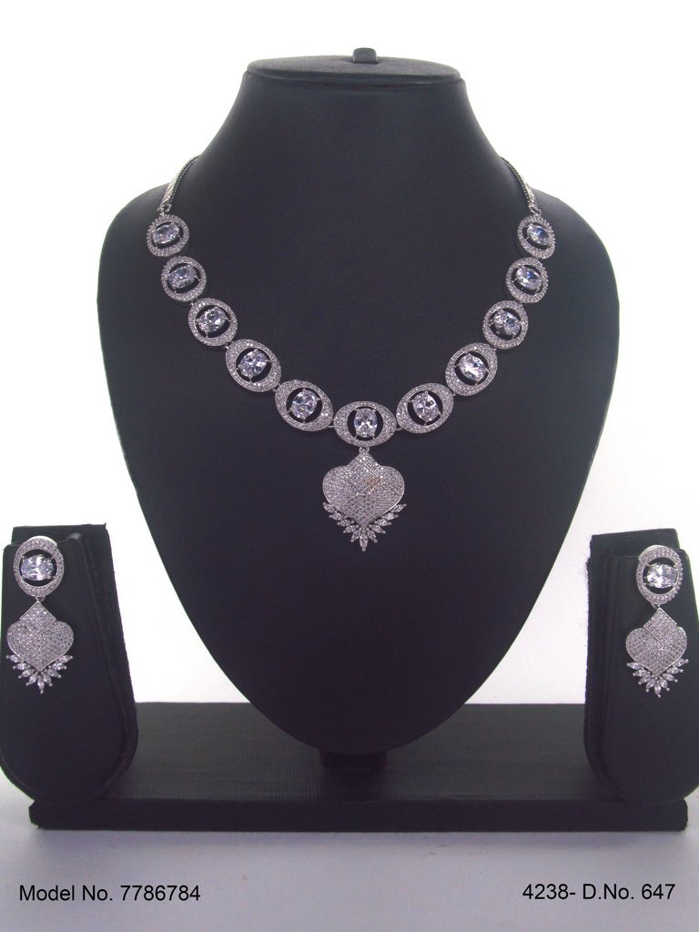 Original Cz Traditional Necklace