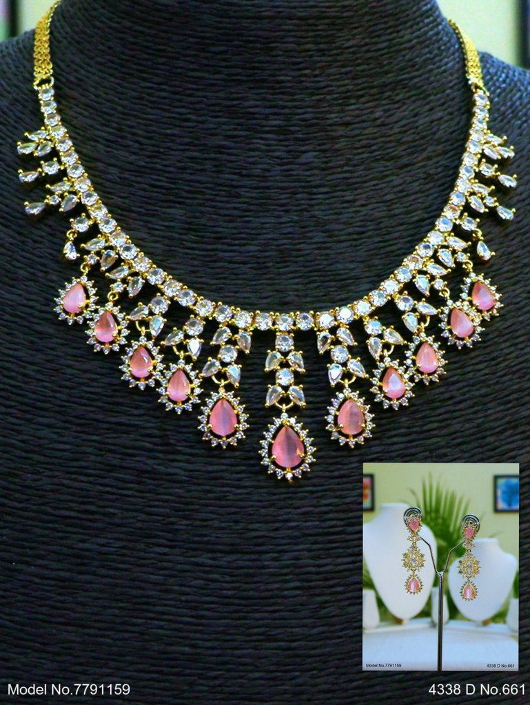 Traditional Cz Jewelry Sets