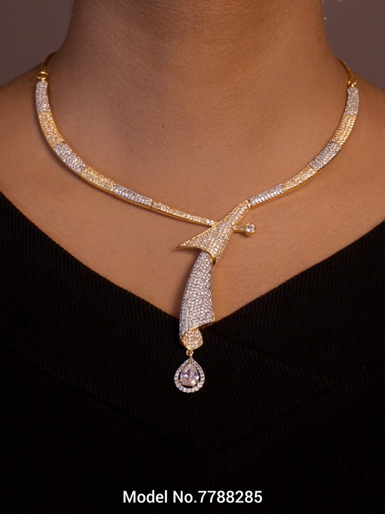 Original Zircon Necklace Set