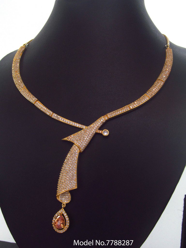 Original Cz Traditional Necklace