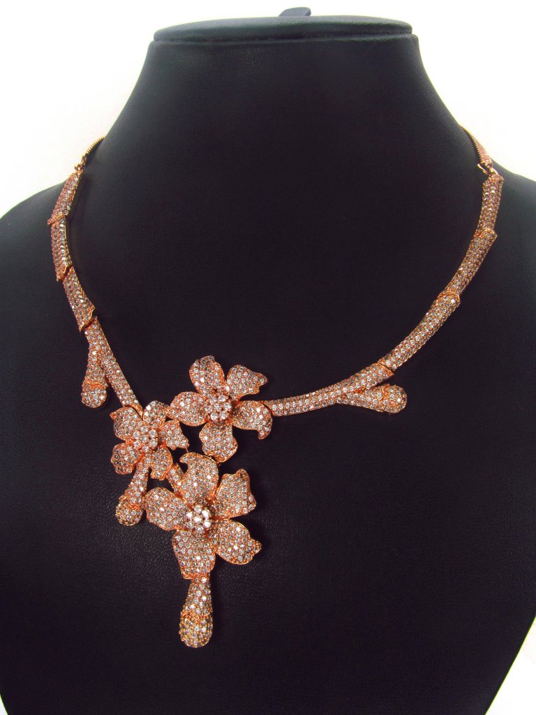 Handmade Traditional Masterpiece Zircon Jewelry Set