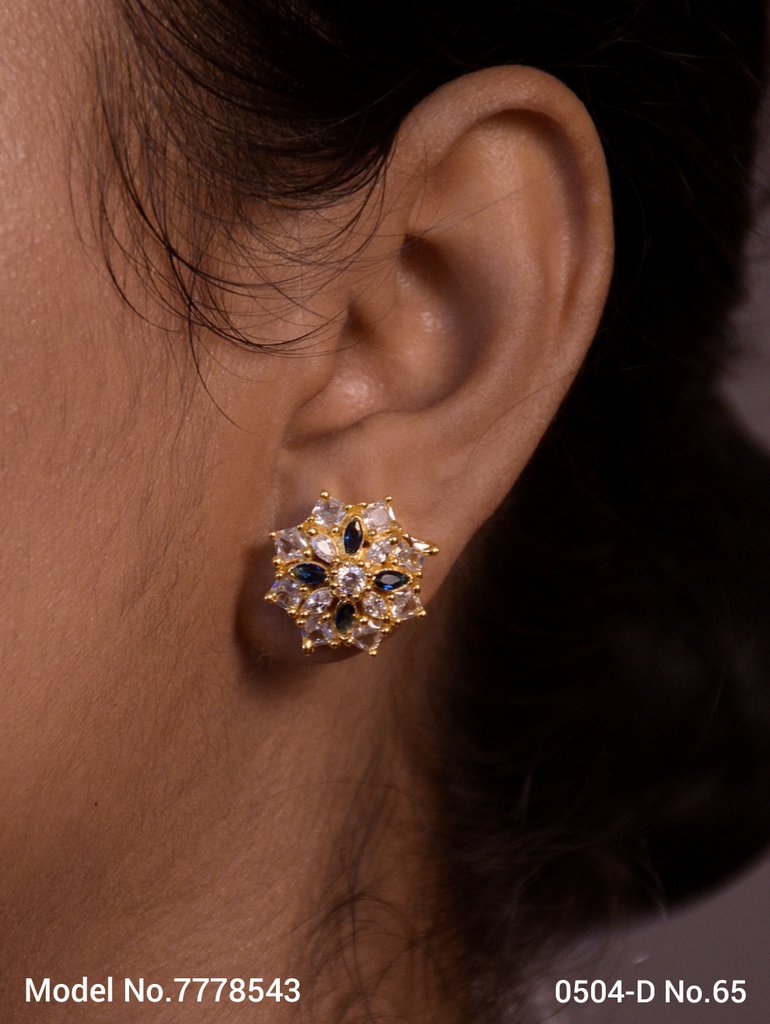 Fine Fashion CZ Studs