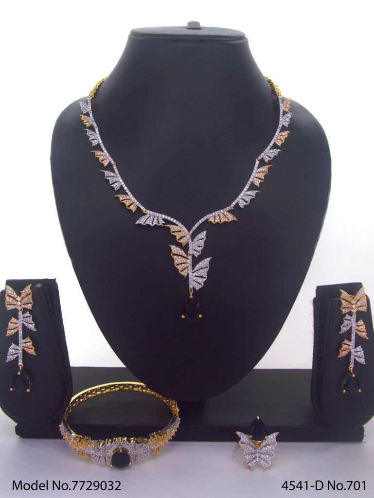 Imitation Diamond Cz Jewelry Set