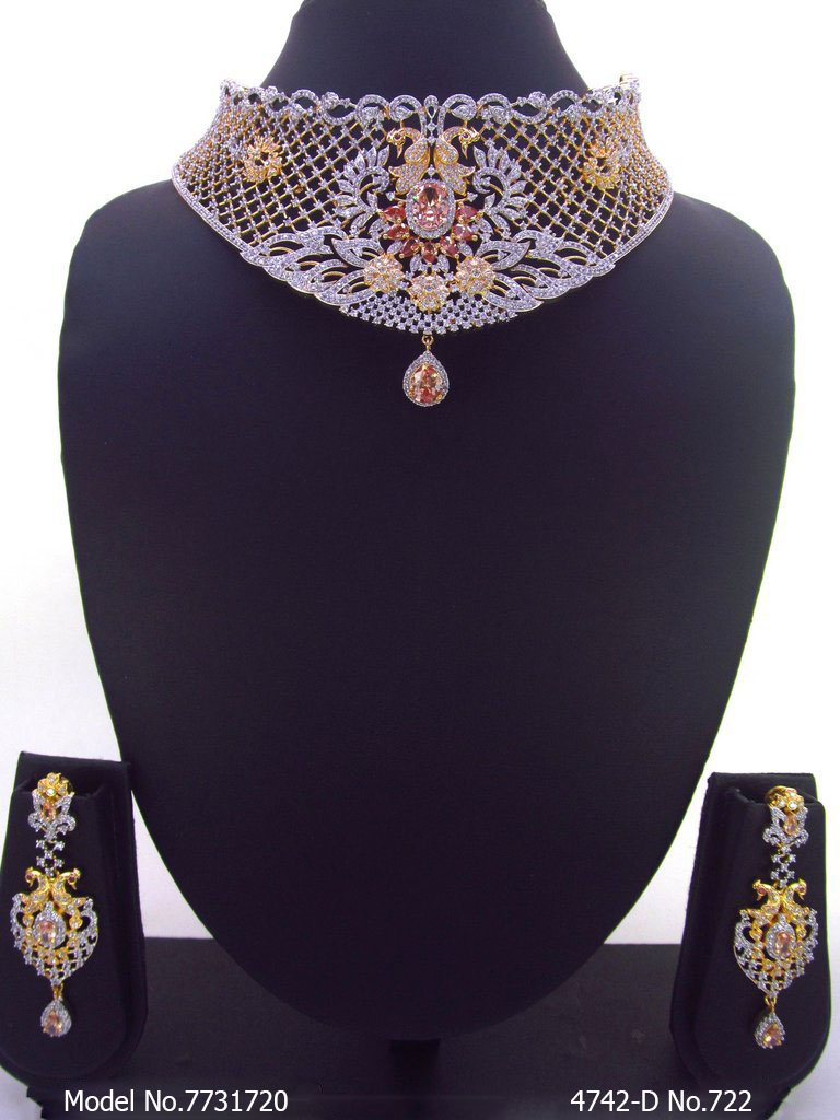 Real Zircon Fashion Jewelry Set