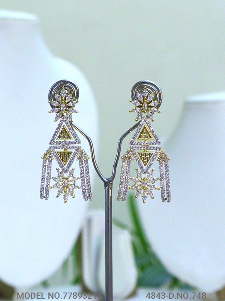 Fashion Necklace Set | Artificial Diamonds / Zircons