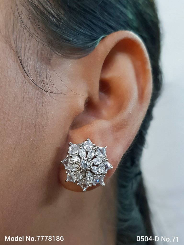 Crystal CZ Studs | Gift for your Wife