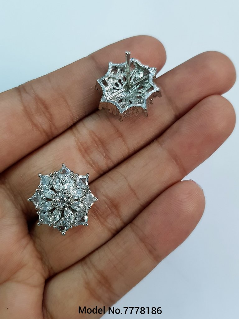 Crystal CZ Studs | Gift for your Wife