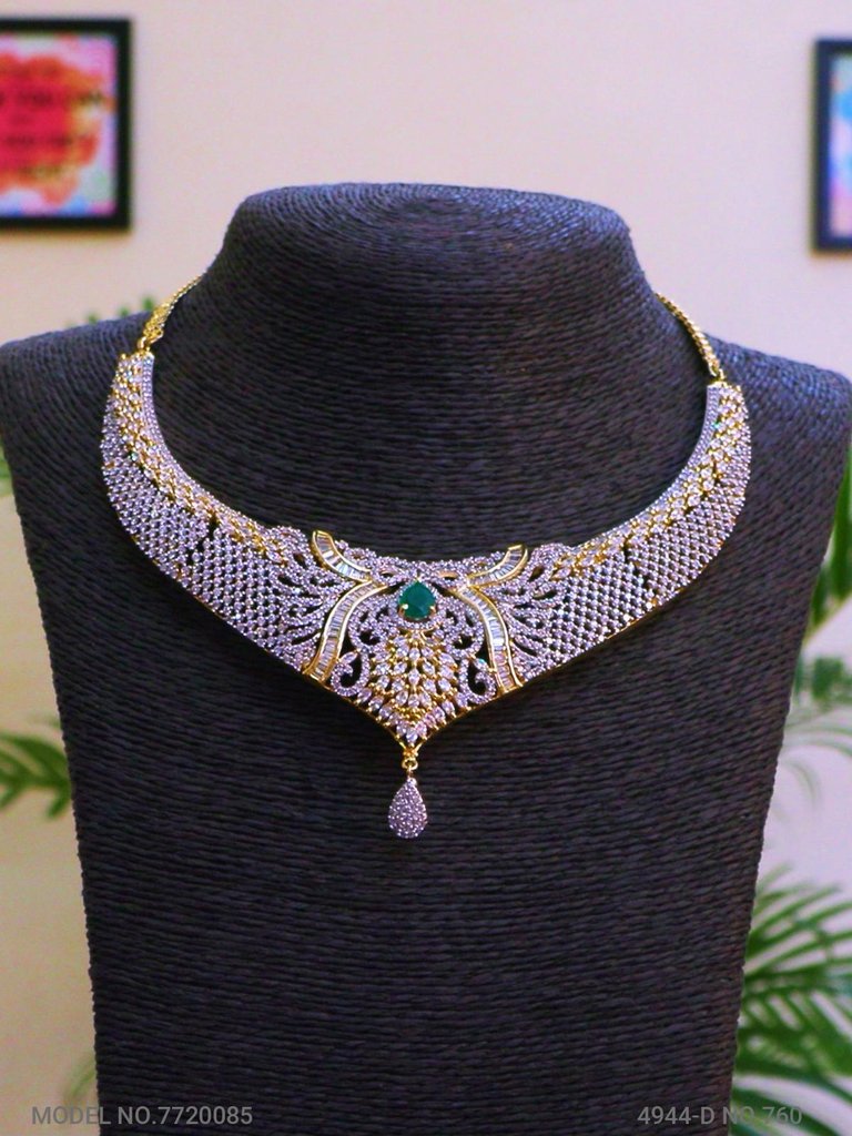 Original Cz Traditional Necklace