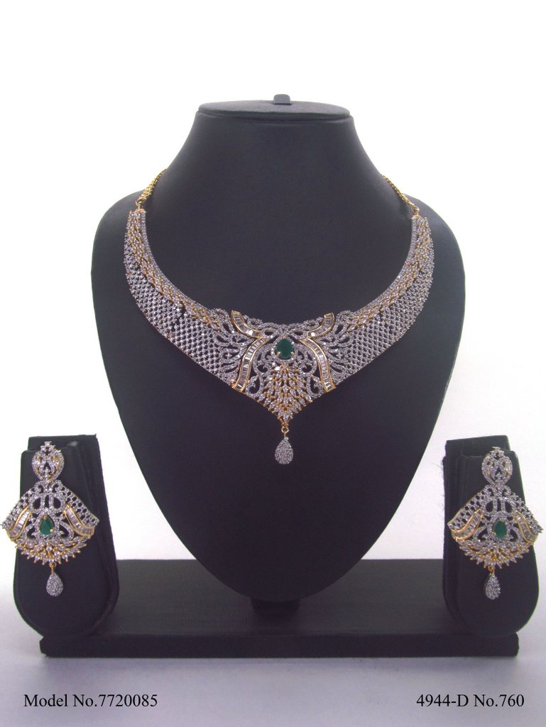 Original Cz Traditional Necklace