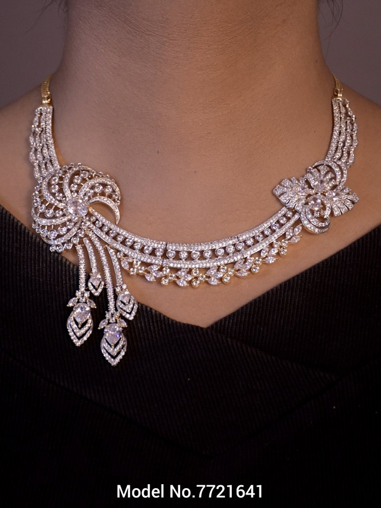 Original Zircon Necklace Set