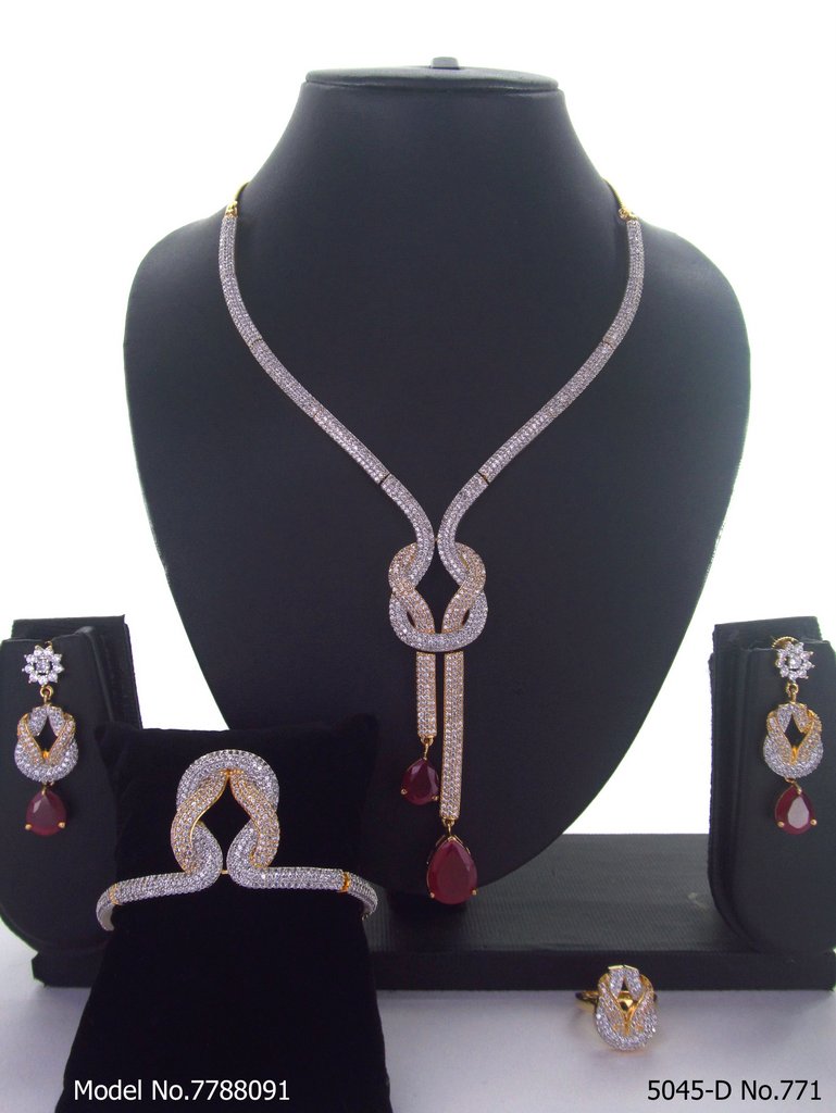 Original Cz Traditional Necklace