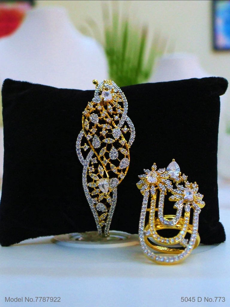 Artificial Diamond Cz Jewelry Set