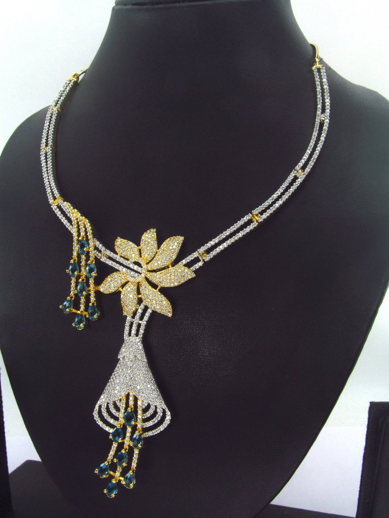 Original Cz Traditional Necklace