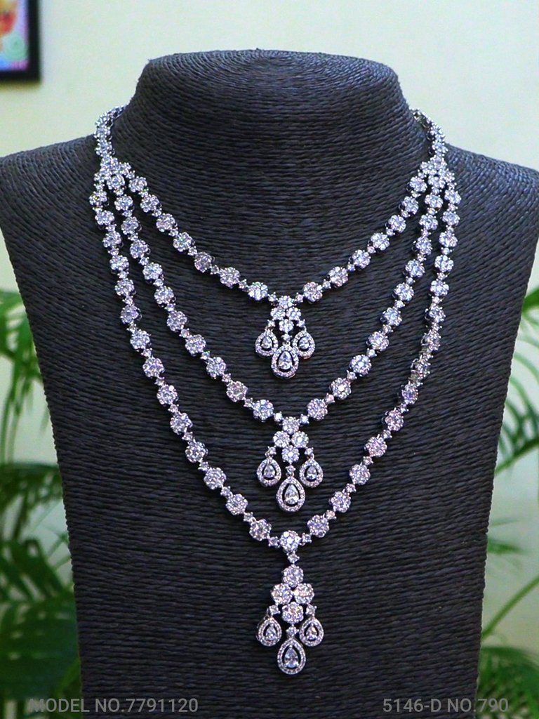 Original Cz Traditional Necklace