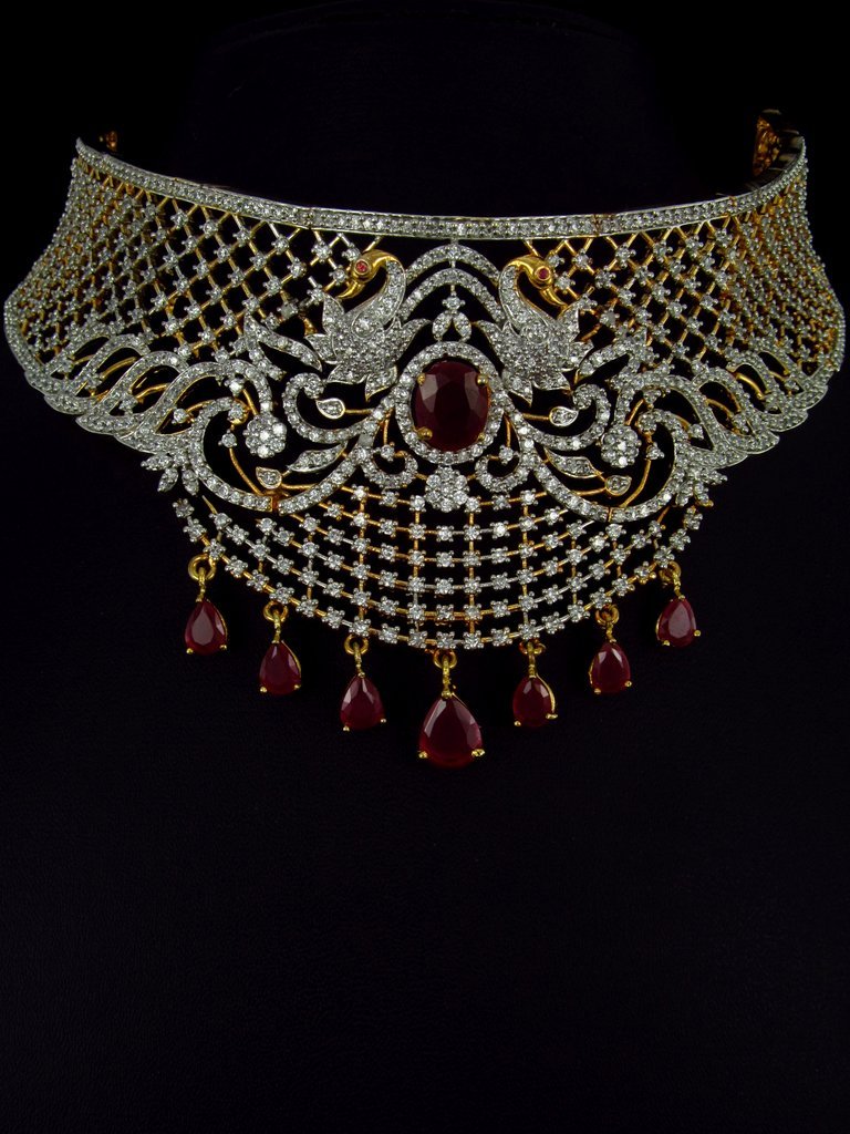 Diamond Replica Jewelry Set |