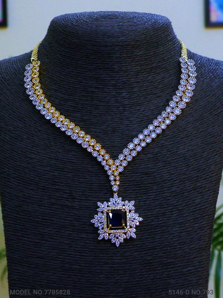 Original Cz Traditional Necklace