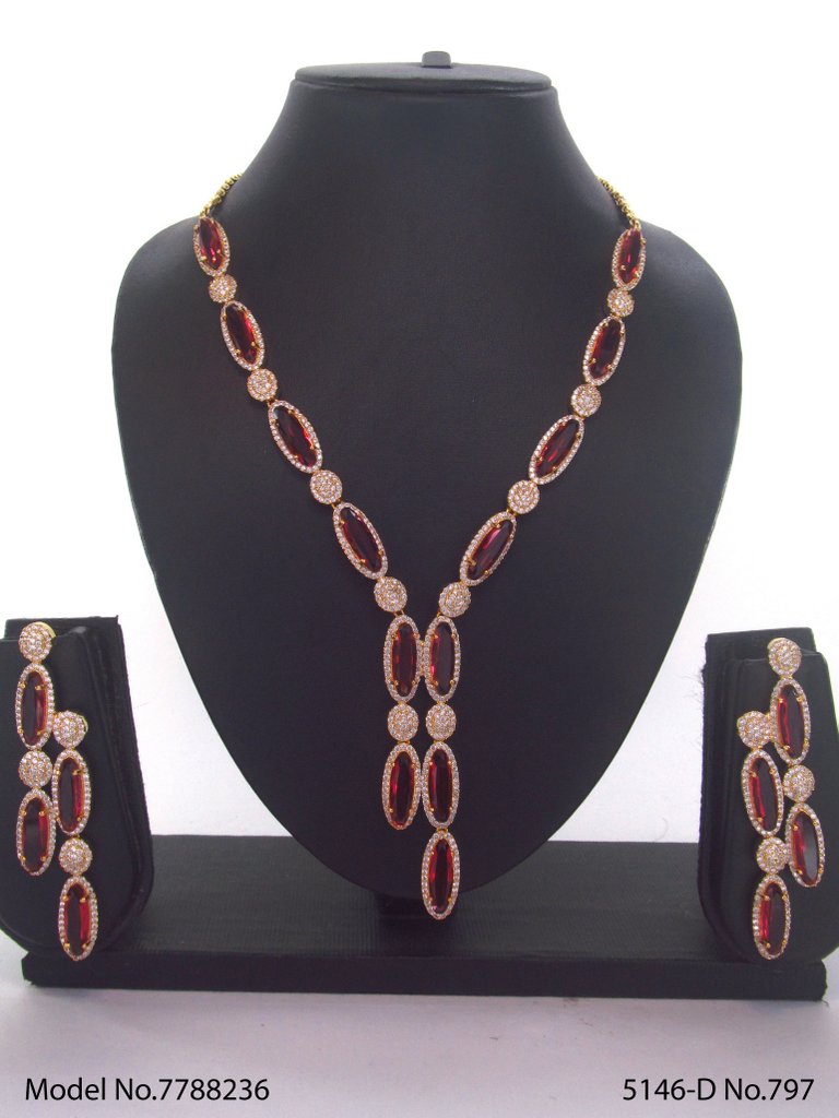 Traditional Cz Jewelry Sets