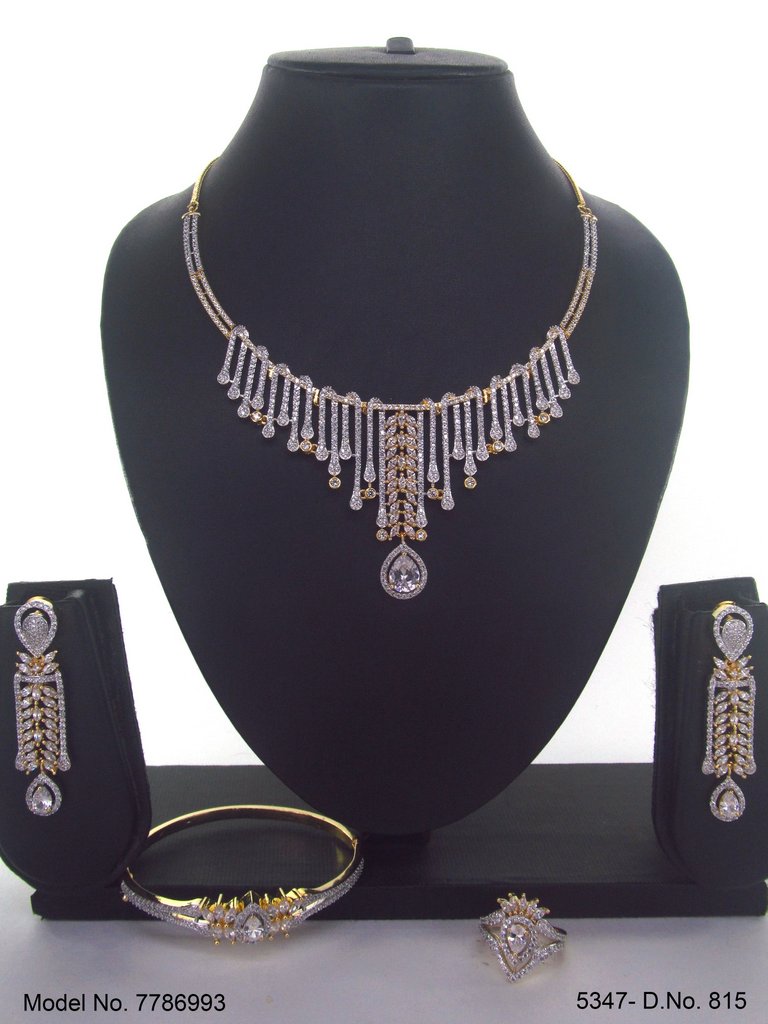 Traditional Cz Jewelry Sets