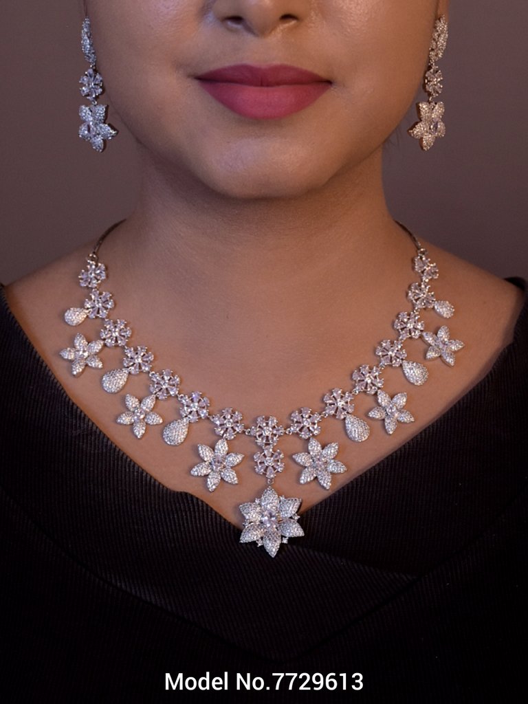 Traditional Cz Jewelry Sets