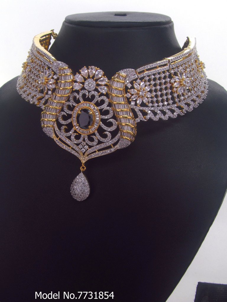 Choker Jewelry Set for Wedding Occasions