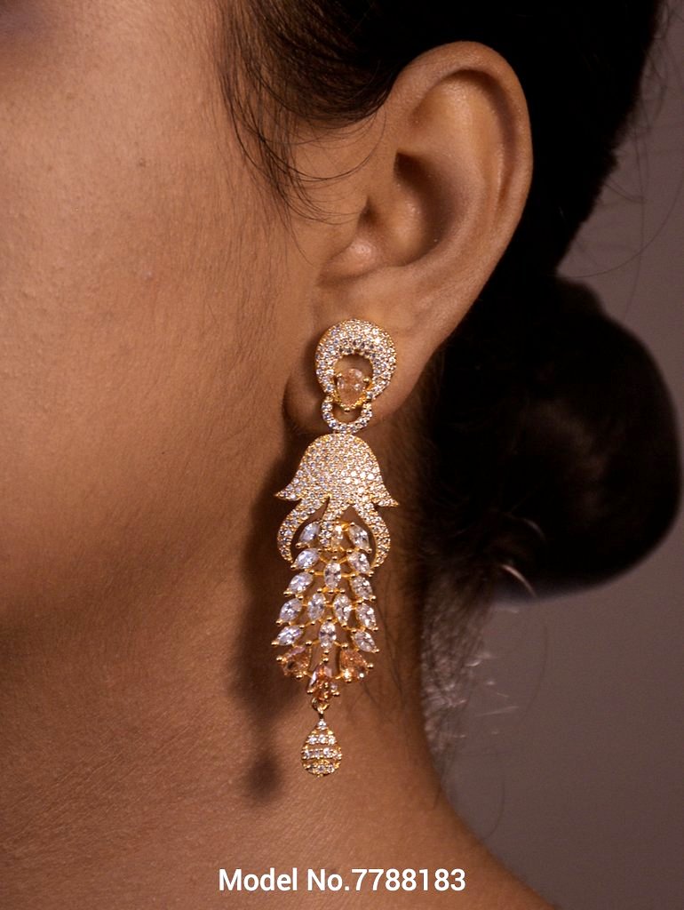 Imitation Diamond Cz Jewelry Set
