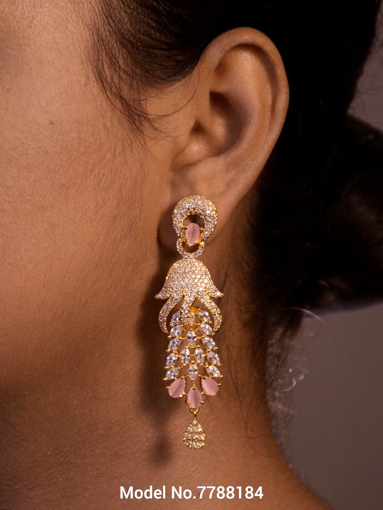 Artificial Diamond Cz Jewelry Set