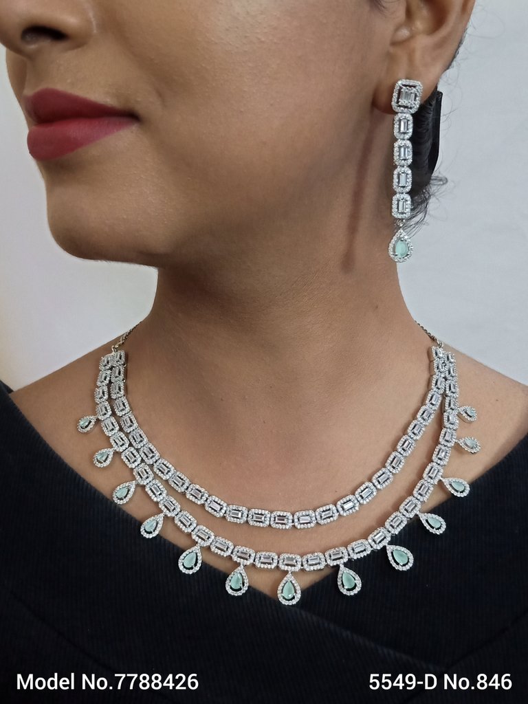 Original Zircon Necklace Set