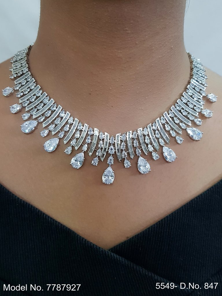 CZ Collar Necklace Collection