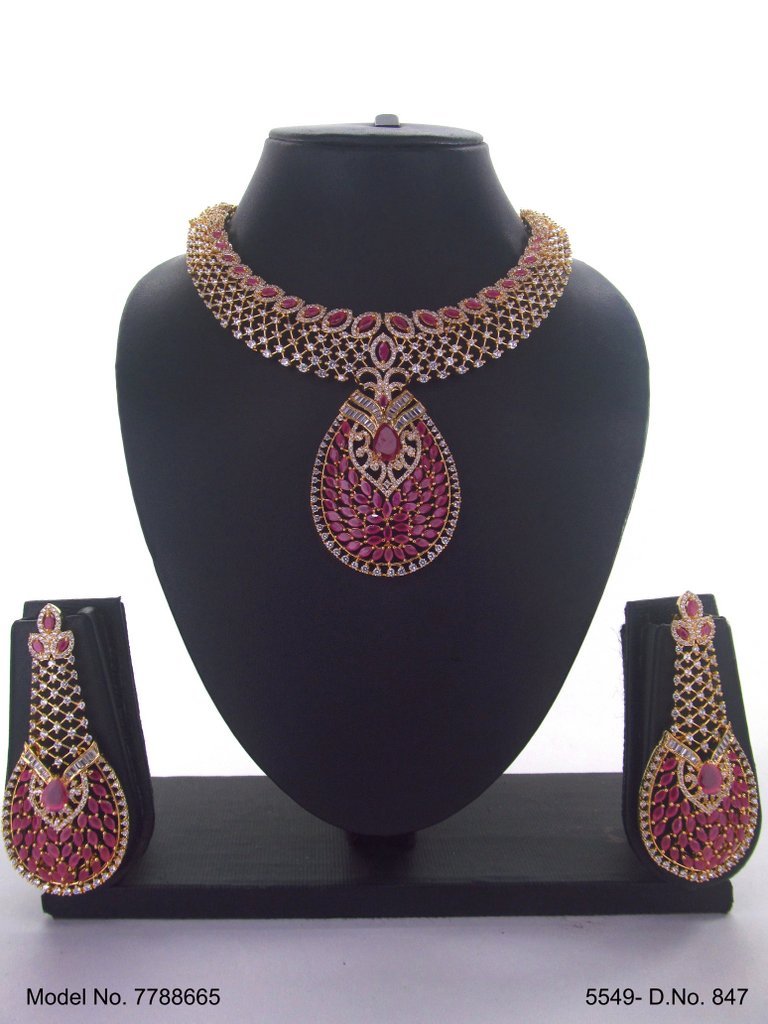 Original Zircon Necklace Set