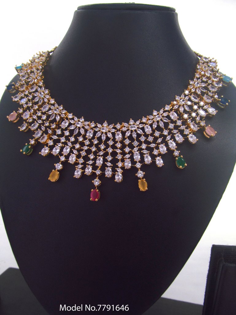 Traditional Zirconia Jewelry Set for Classy Women