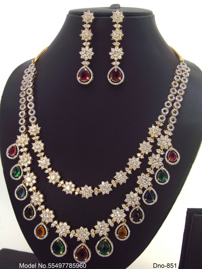 Traditional Zirconia Jewelry Set for Classy Women