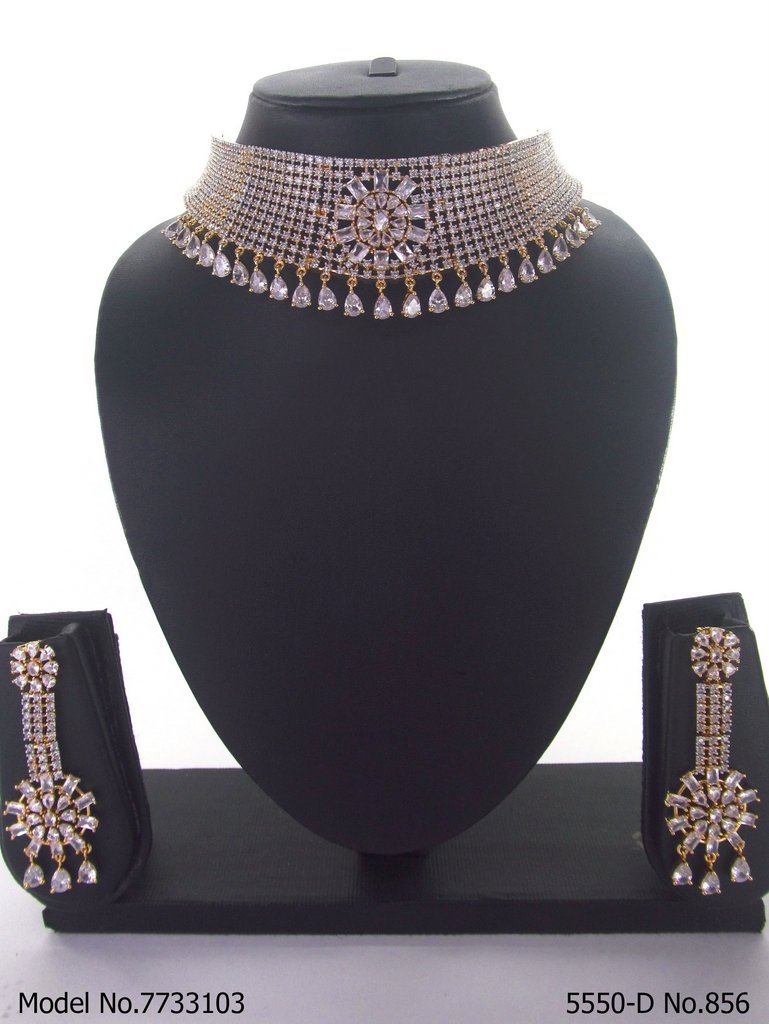 Real Zircon Fashion Jewelry Set