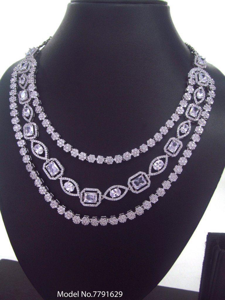 Artificial Diamond Cz Jewelry Set