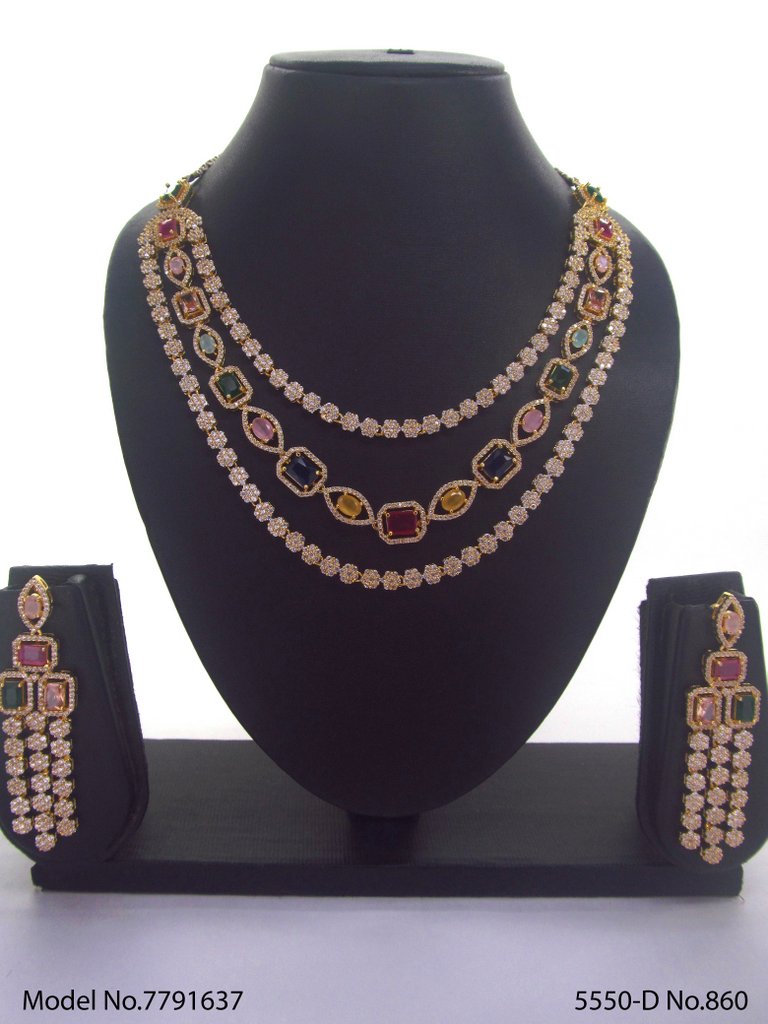 Traditional Cz Jewelry Sets