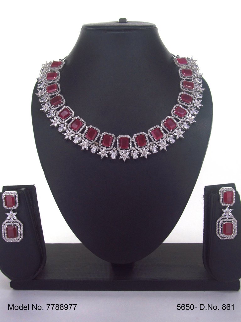 Traditional Cz Jewelry Sets