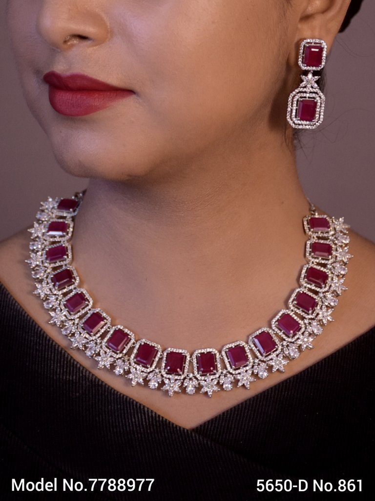 Traditional Cz Jewelry Sets