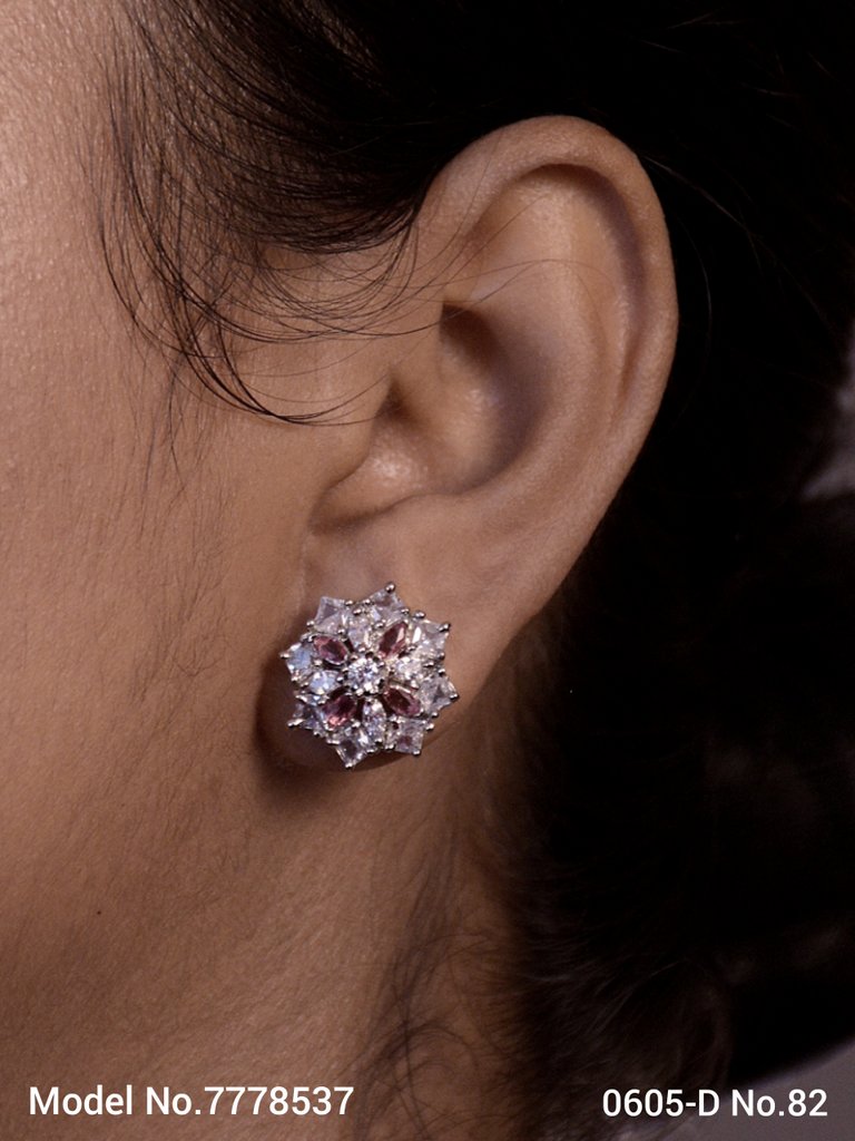 Pure handcrafted Studded Zircon | Fashion Studs