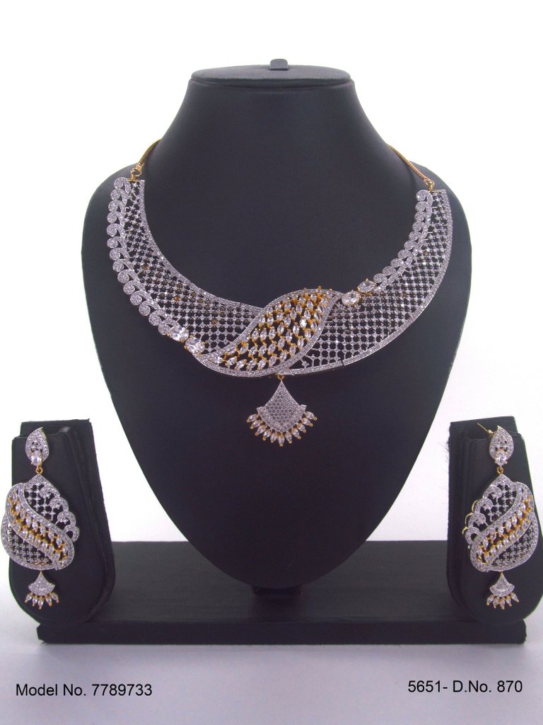 Original Cz Traditional Necklace